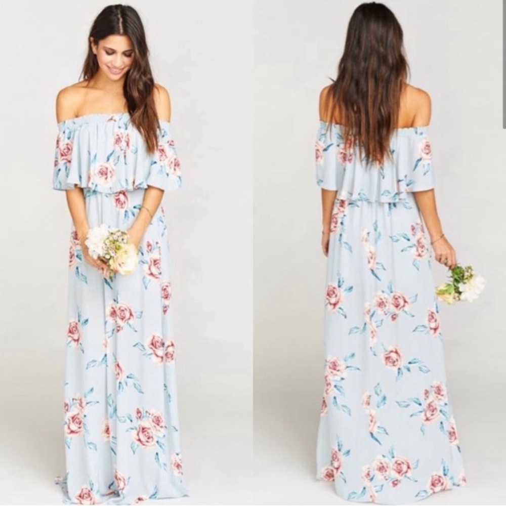 Used Show Me Your MuMu Hacienda Floral
Maxi Dress | X small